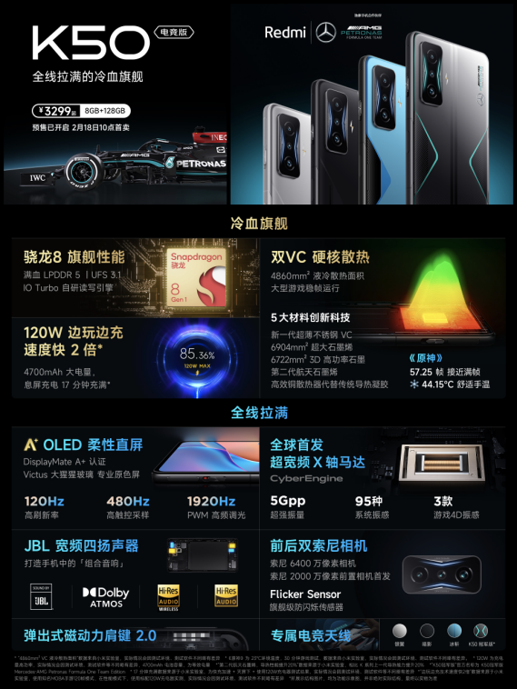 3299元起！Redmi K50电竞版测评体验 | 全方位 全线拉满？