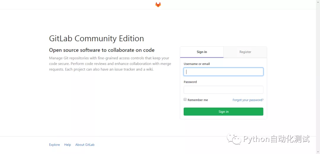 GitLab环境搭建