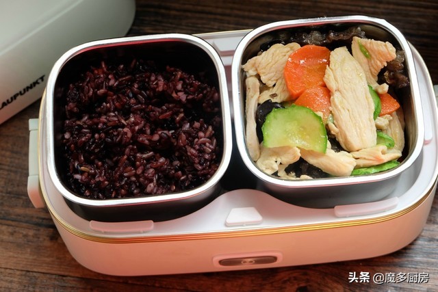 给老公准备工作餐，主食获赞最多，三色糙米饭，营养均衡减脂无忧
