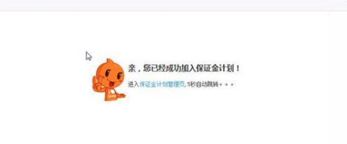 加入保证金保险，30元开启淘宝C店