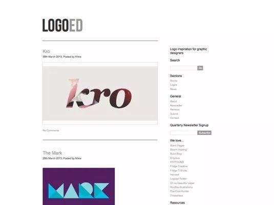 有这10个LOGO资源网站，你还怕没灵感？