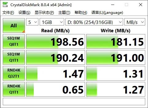 测试了几个硬盘发现一个很有趣的现象