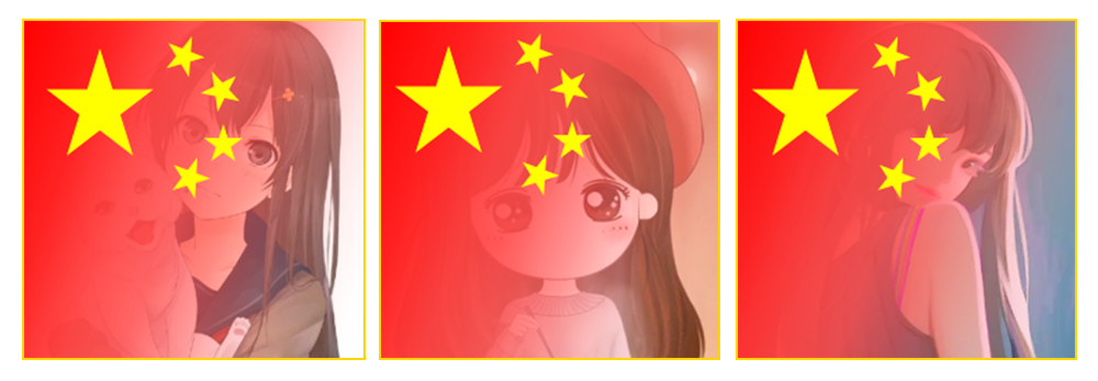 微信渐变国旗头像来了，Word制作“微信渐变国旗头像”