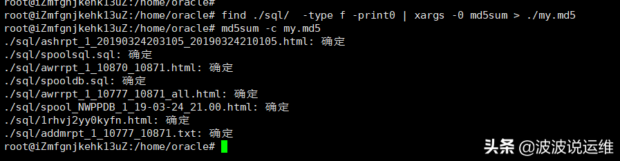 Linux命令详解：md5sum--查看文件MD5值