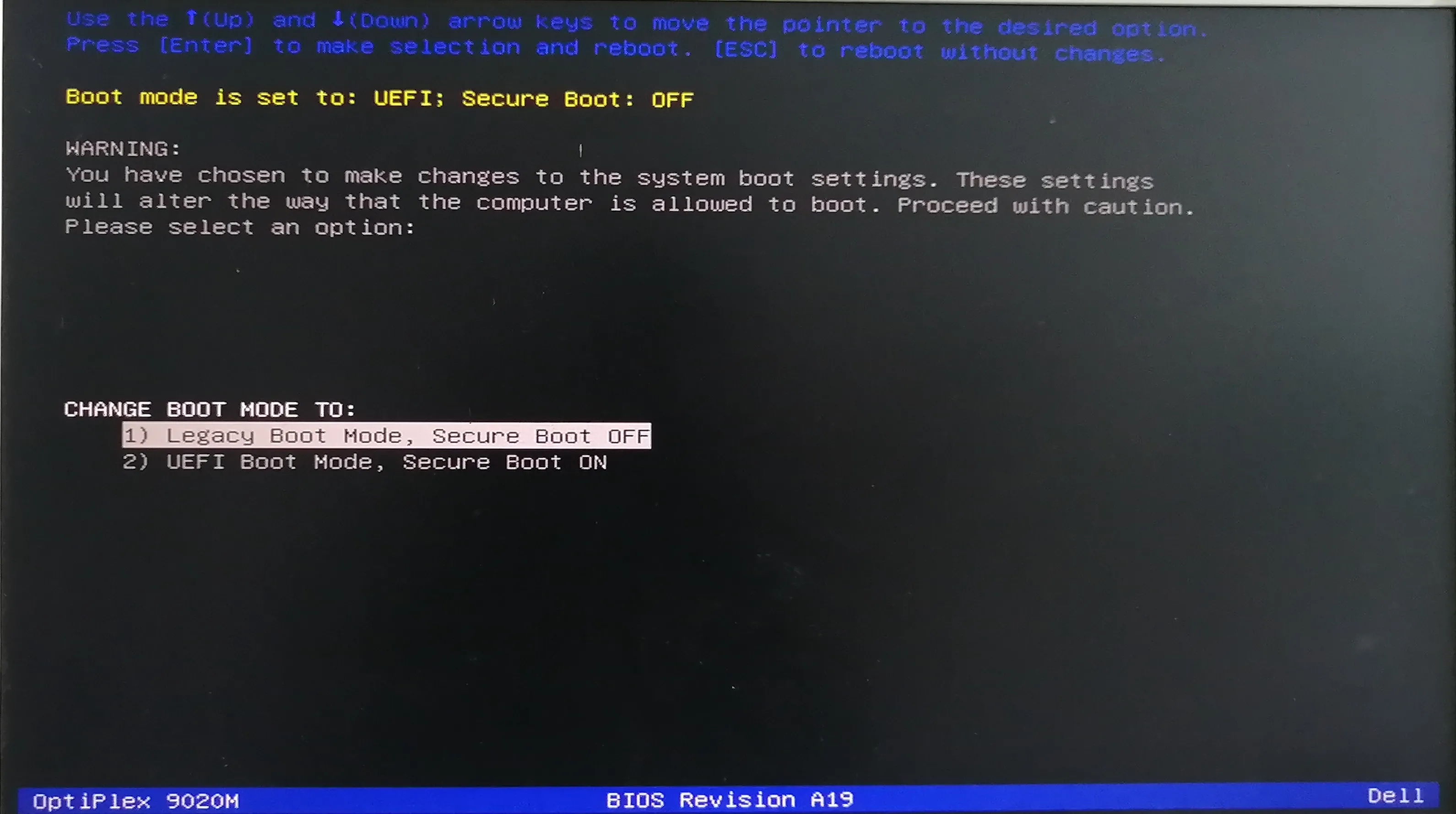 DELL机型BIOS设置进入示例