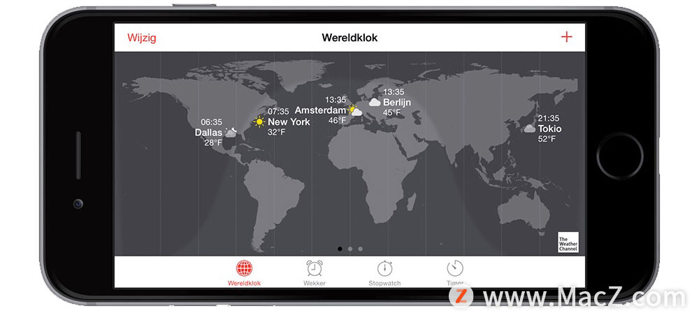 如何在 iPhone 上使用世界时钟和时区？