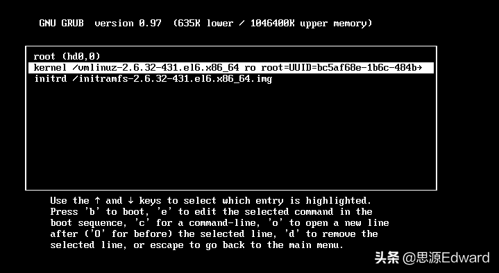Linux忘记root密码重置root密码