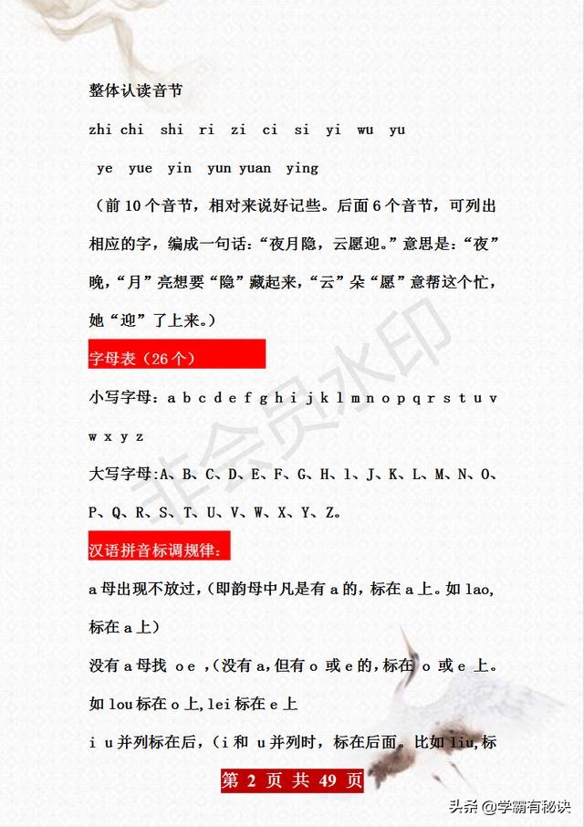“天才”妈妈：自制汉语拼音口诀，打印糊墙背，难点“一网打尽”