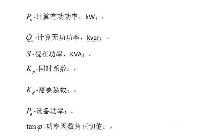 负荷计算的入门基础知识，小白入门必备