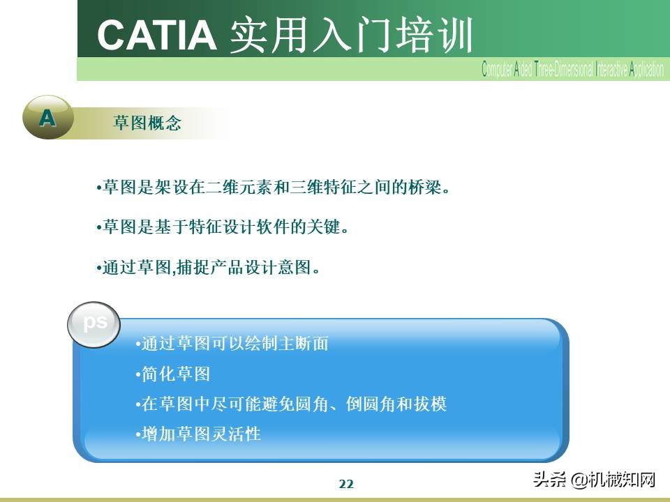 Catia入门教程，企业内部培训资料，可下载打印
