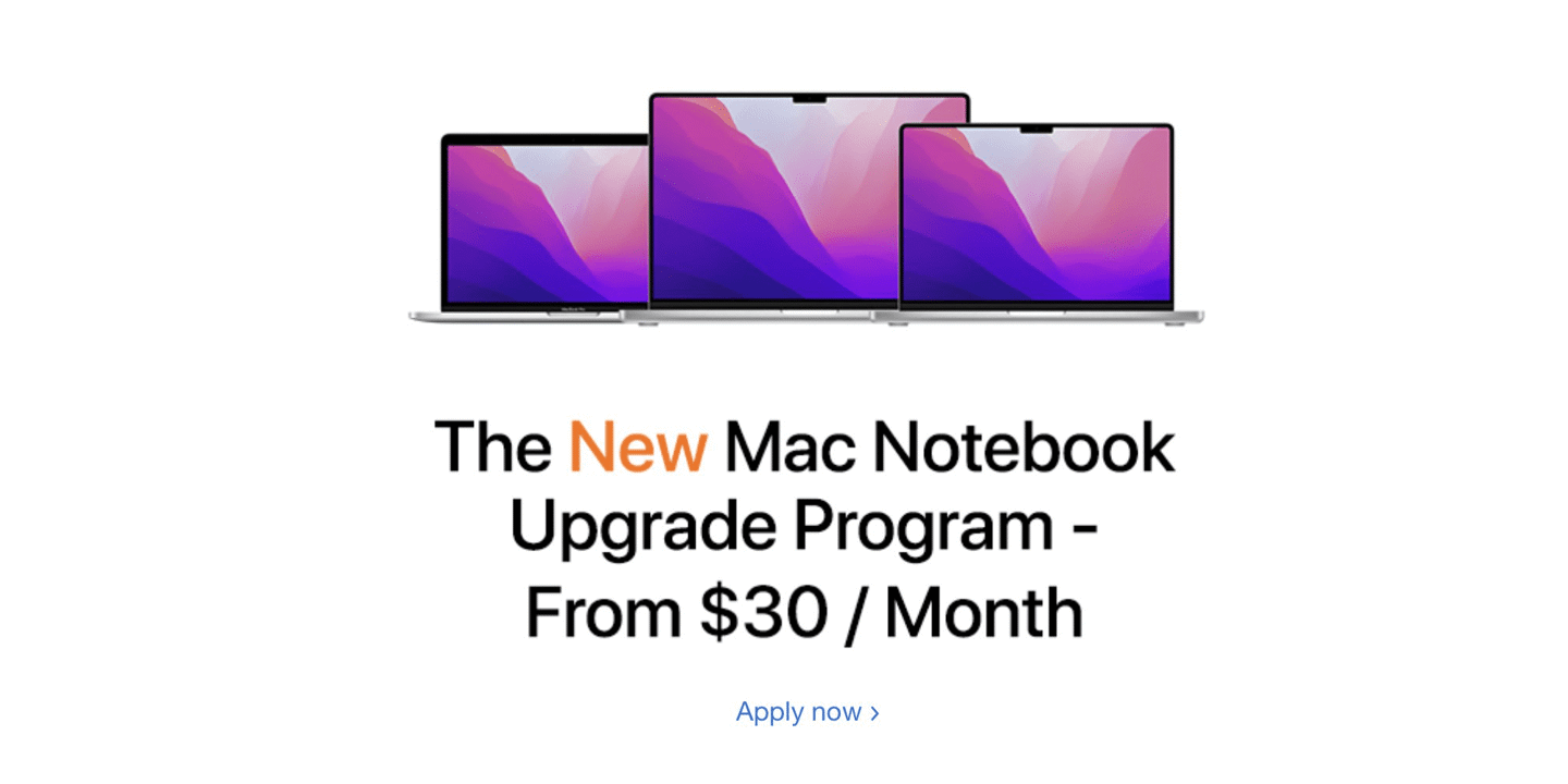 苹果推出 M1/M1 Pro系列MacBook全新升级计划