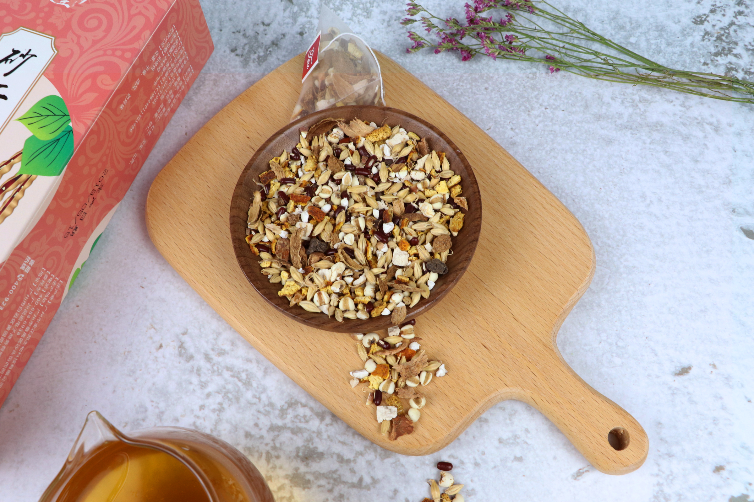 红豆薏米芡实茶有啥功效？