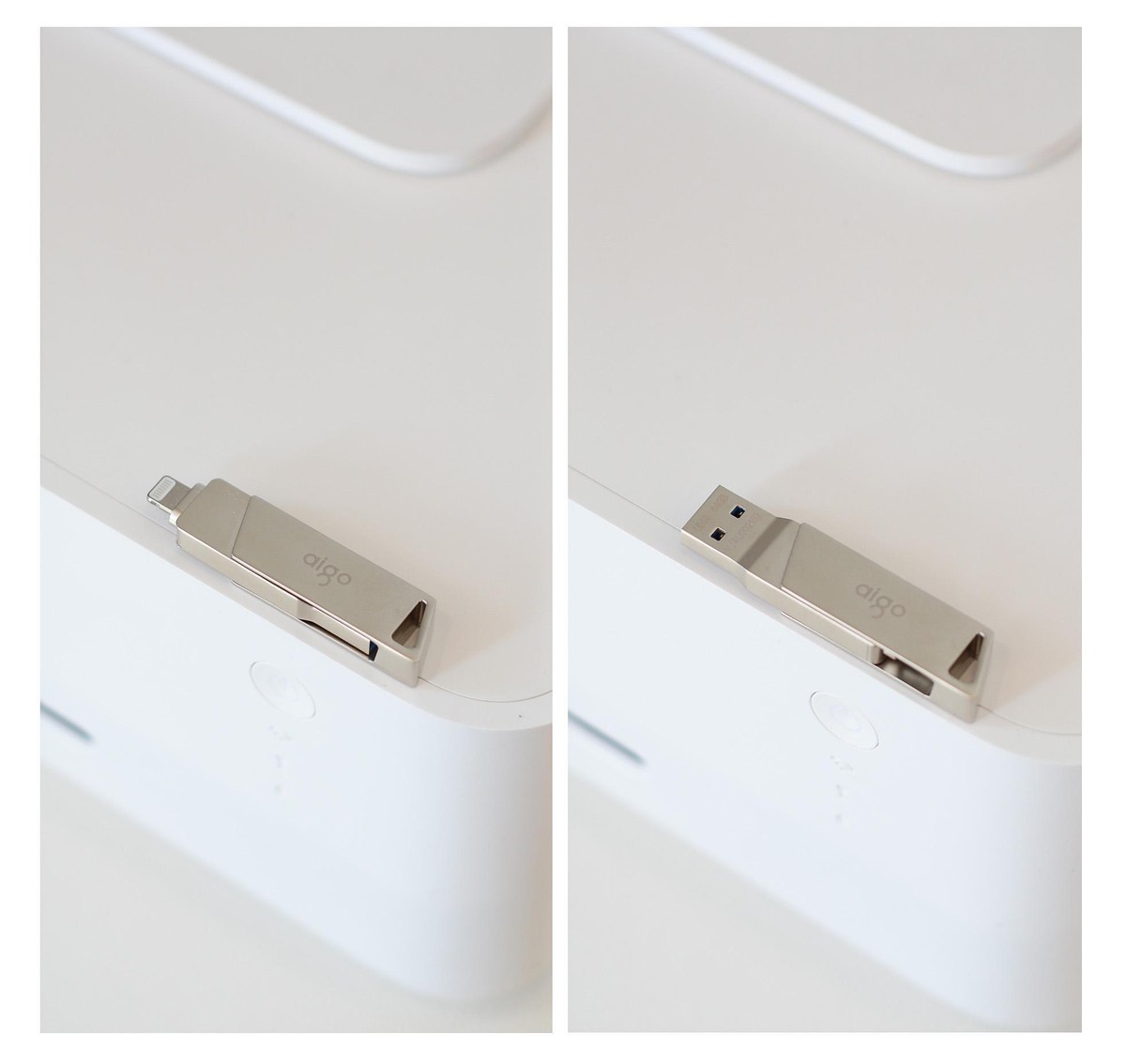iPhone提示“存储空间不足”怎么办？aigo苹果手机U盘简评