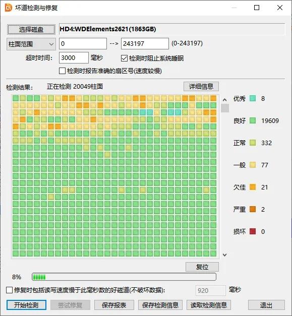 测试了几个硬盘发现一个很有趣的现象