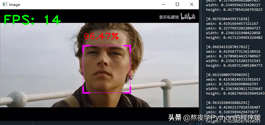 AI视觉，人脸识别实时跟踪监测，附python完整代码