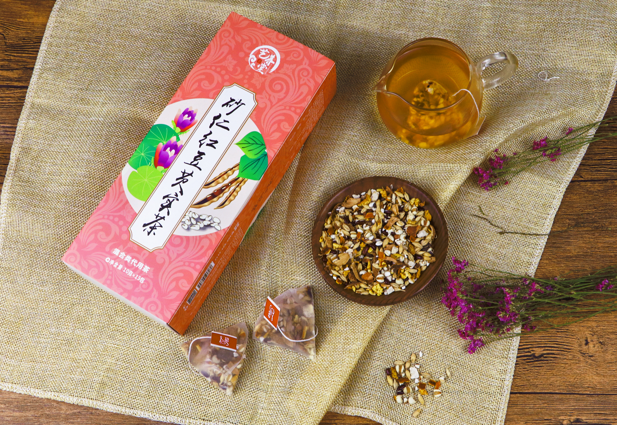 红豆薏米芡实茶有啥功效？