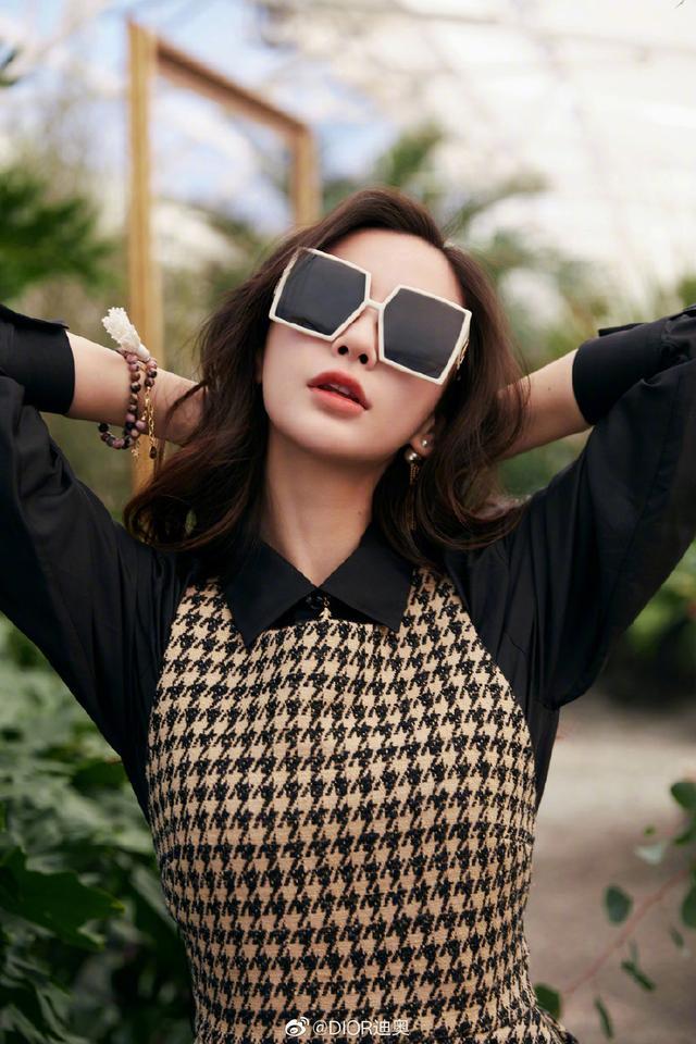 个性知足！Angelababy、袁冰妍大爱DIOR迪奥30MONTAIGNE太阳镜