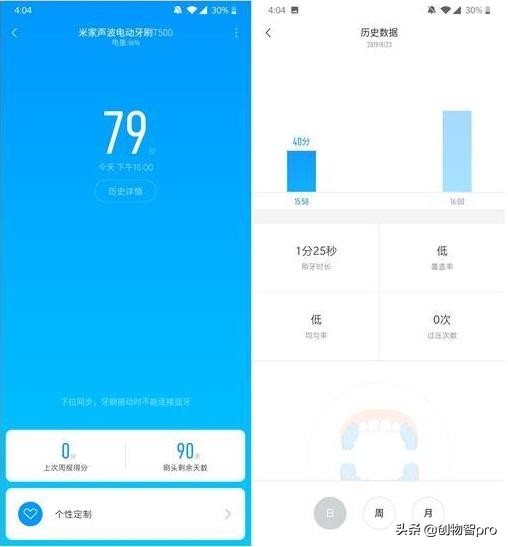米家T500电动牙刷体验：只要199元，精致生活体验从智能刷牙开始