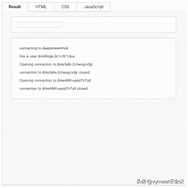 WebRTC教程—多到多连接