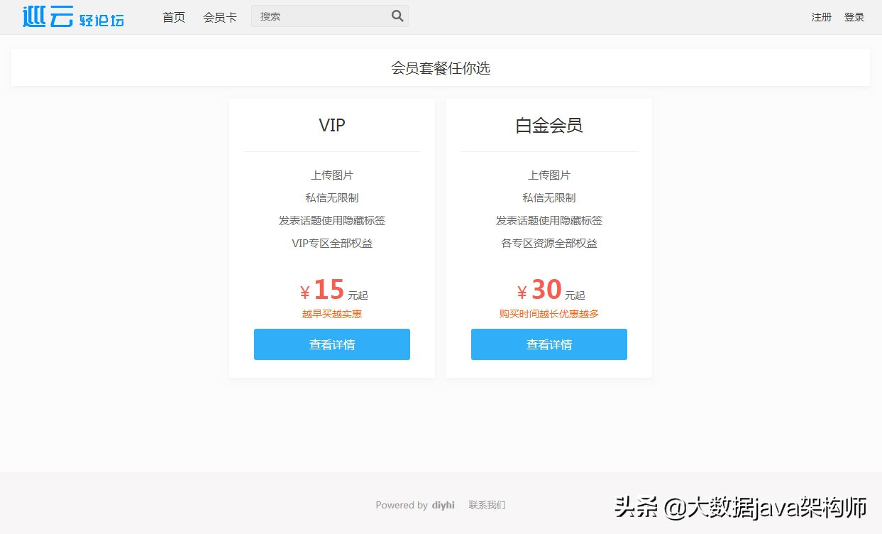 SpringMVC java论坛系统带手机端源码免费分享