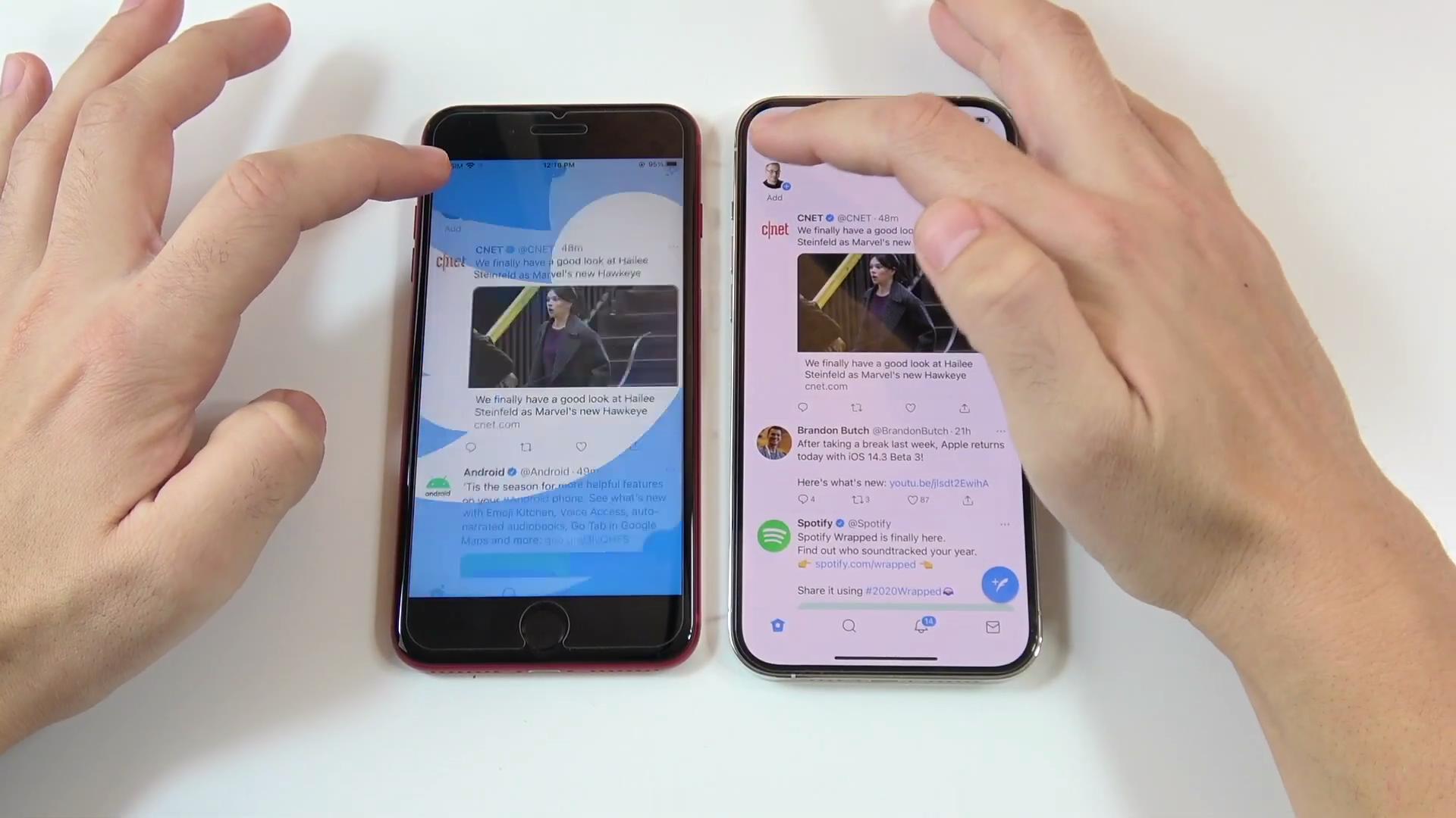 iPhone8Plus和iPhone12ProMax性能对决