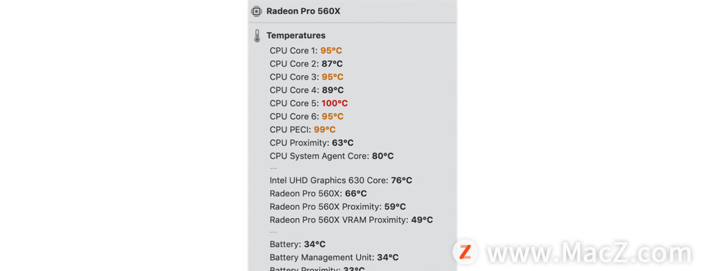 苹果Mac硬件温度监控软件：TG Pro