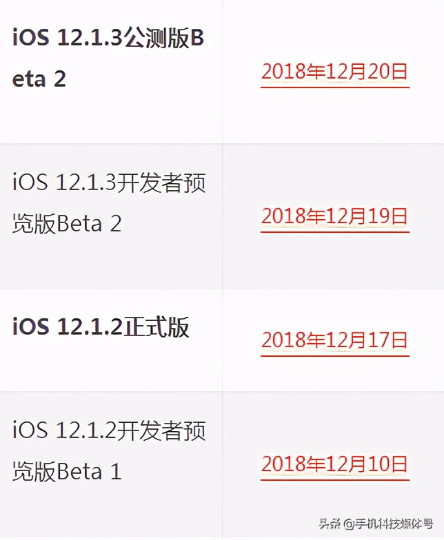 苹果iOS系统发布/固件下载/升级更新大全