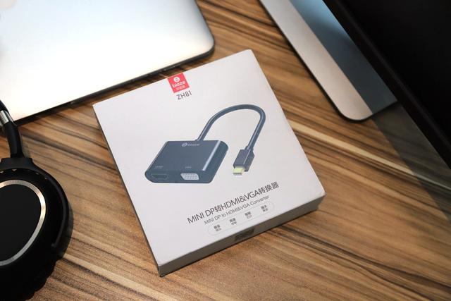 苹果本轻松接大屏，毕亚兹雷电接口转HDMI/VGA转换器评测