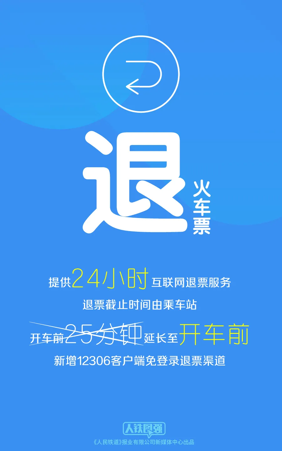 开车前可随时退票！12306买票退票新变化
