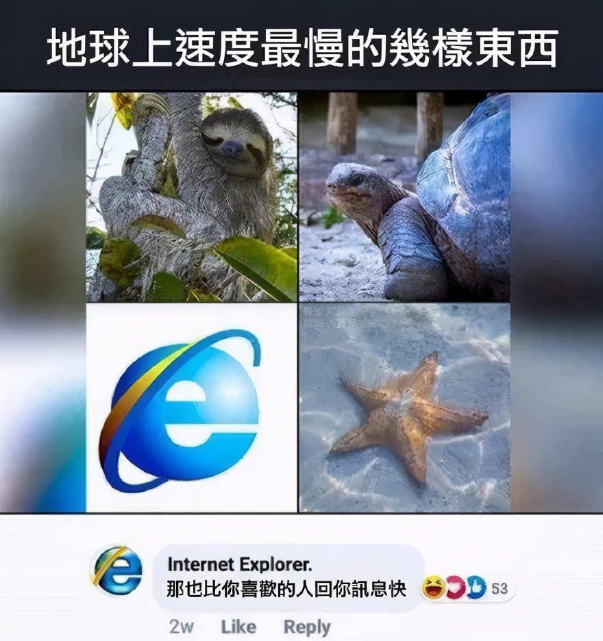 2020年，IE浏览器笑话仍不过时