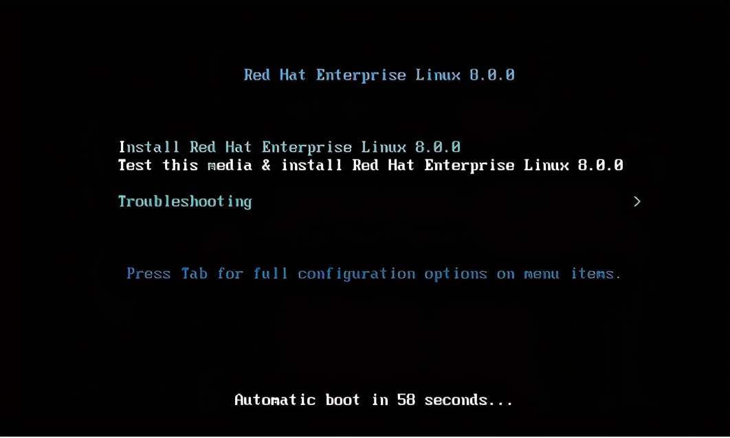 红帽入门指南第一期：红帽RHEL 8.0操作系统安装步骤详解