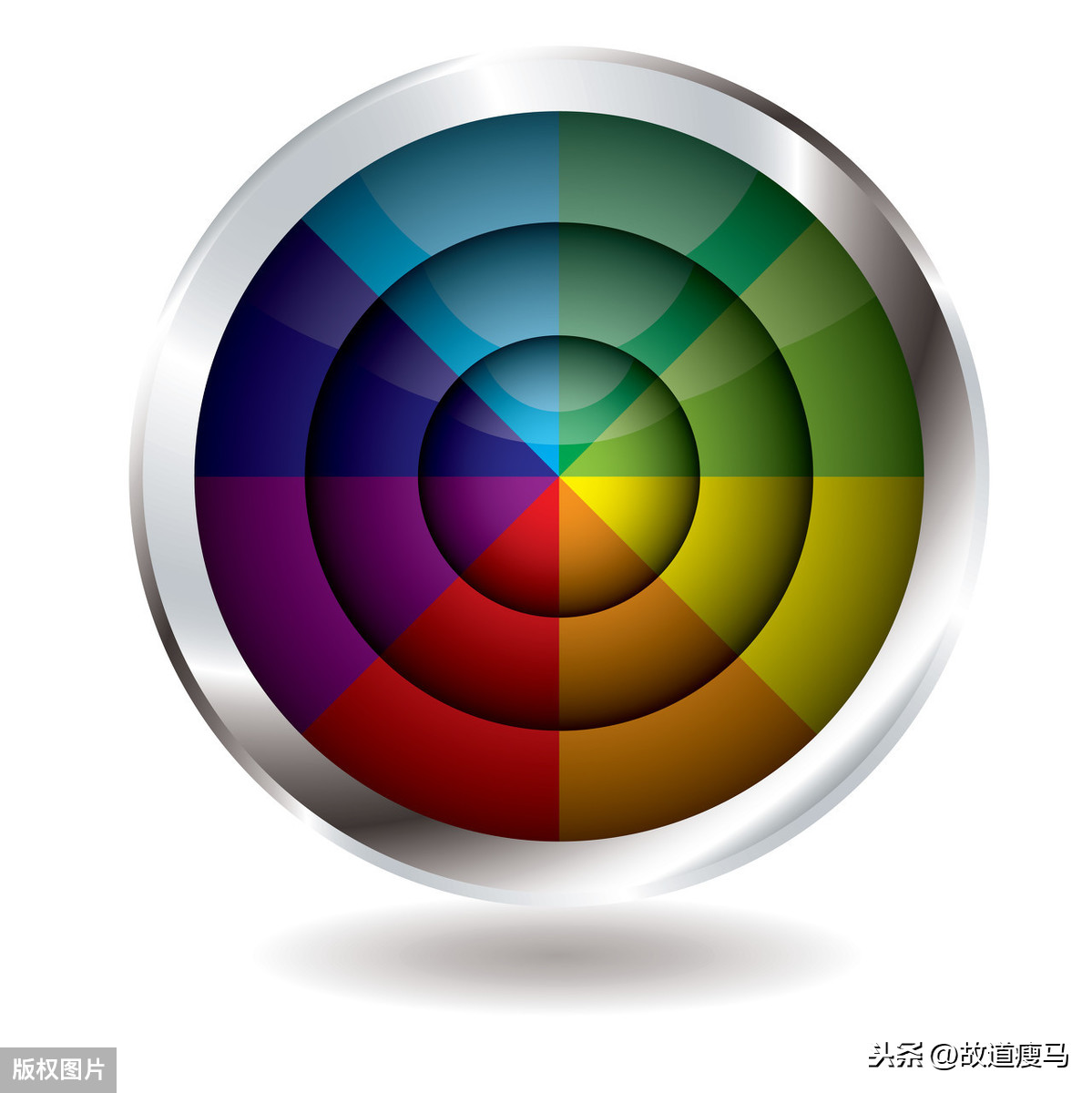 12色相环各颜色的RGB标准值