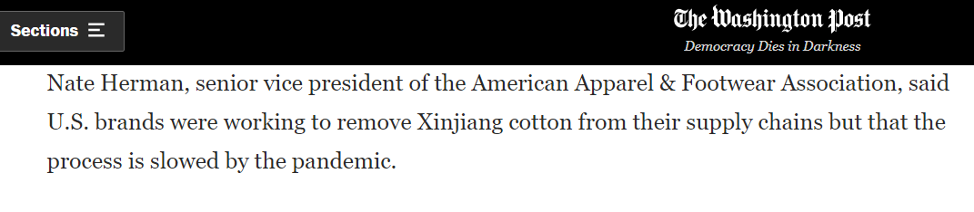 亚马逊要下架所有中国棉制品？这并非空穴来风