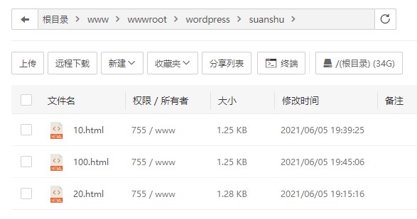 JavaScript新建html网页发布到wordpress网站