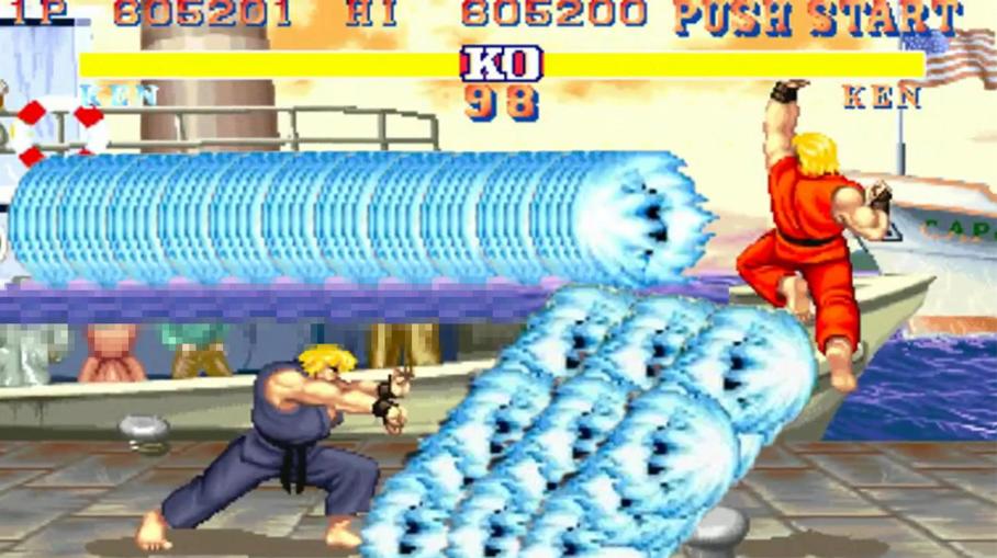 20年前魔改街机游戏有多强？拳皇97无限放大，街霸2满屏百裂腿