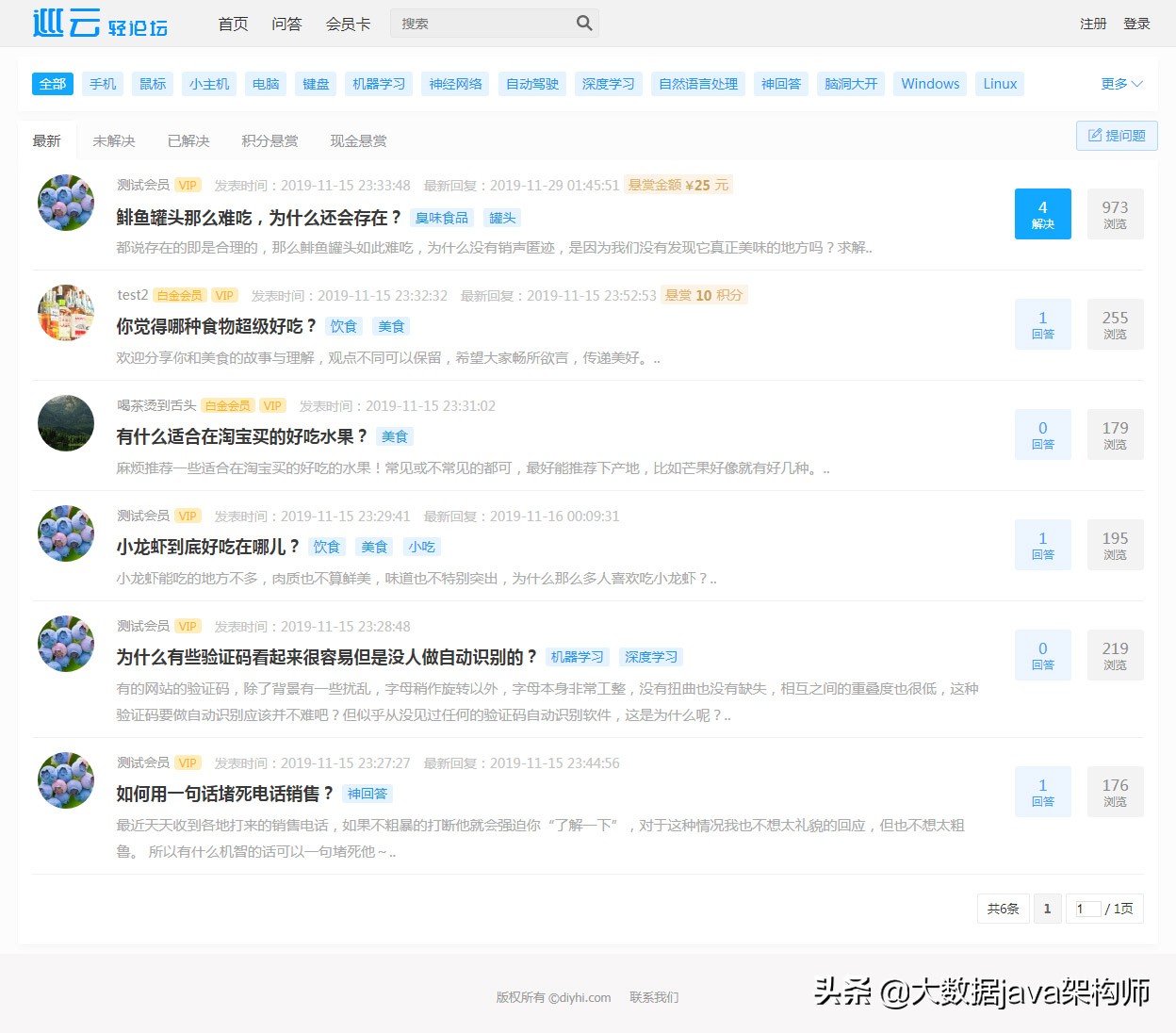 SpringMVC java论坛系统带手机端源码免费分享