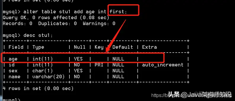 Mysql常用基础操作命令及数据操作命令一览