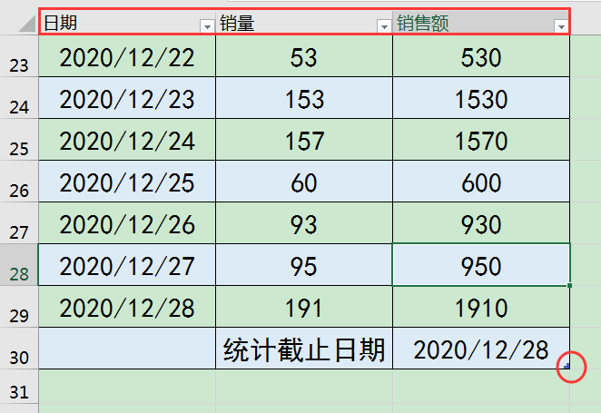 Excel办公技巧：想在表格中同时冻结首行和尾行该怎么办？