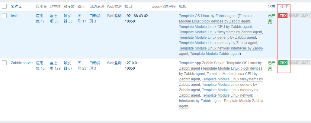 安装Zabbix5.0服务并监控服务器