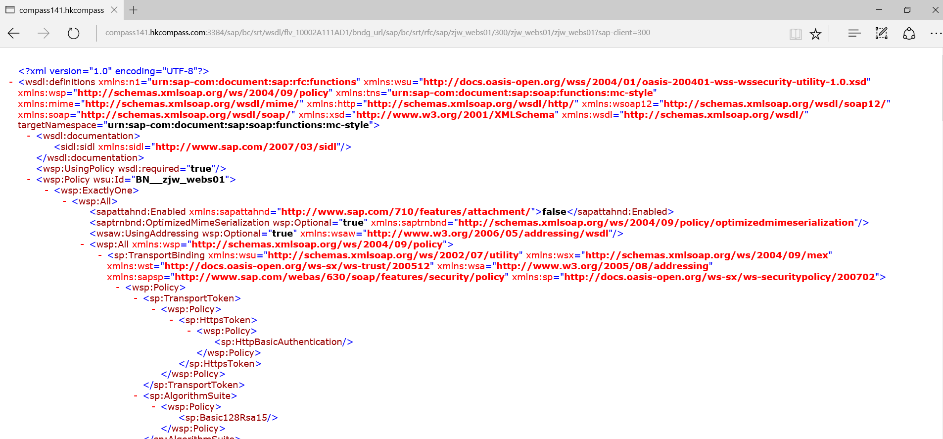 SAP 发布webservice和调用webservice
