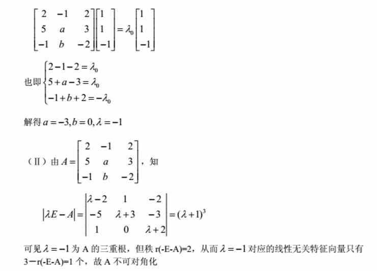 线性代数之相似矩阵和矩阵的相似对角化问题的方法总结