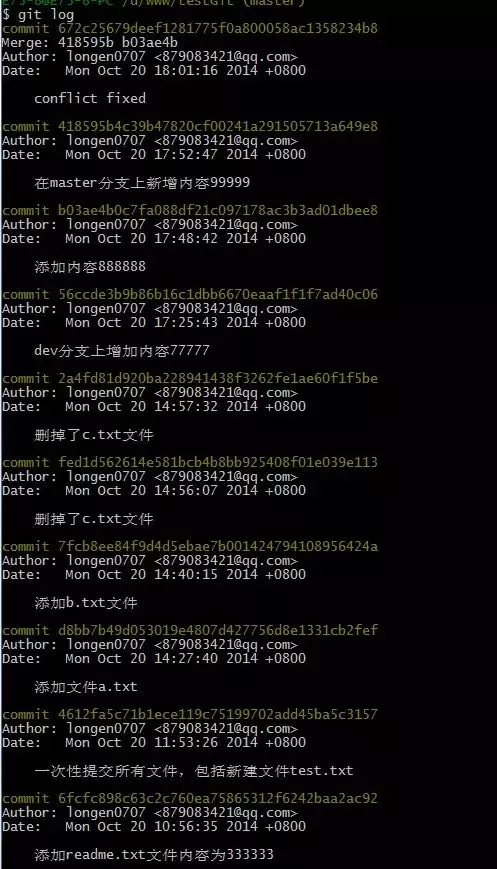 Git使用教程：最详细、最傻瓜、最浅显、真正手把手教