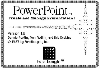 长见识！世界上第一版的PowerPoint，竟然属于苹果公司
