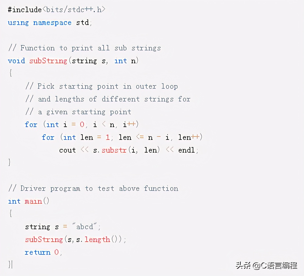 C/C++编程笔记：C++中的substr函数，具体使用方法
