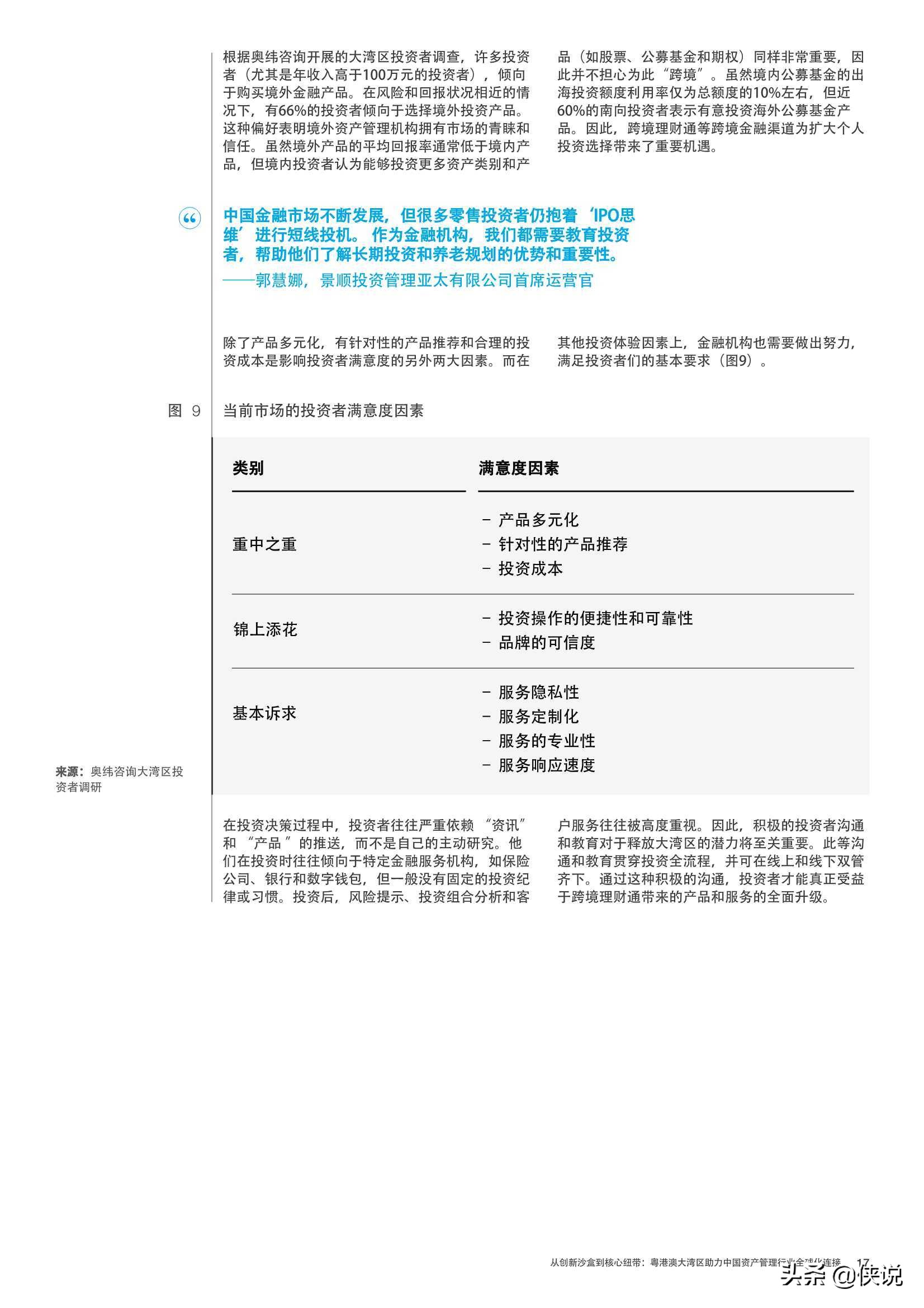 粤港澳大湾区助力中国资产管理行业全球化：从创新沙盒到核心纽带