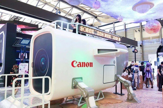 引爆观众热情 ChinaJoy佳能展台首日盛况纪实
