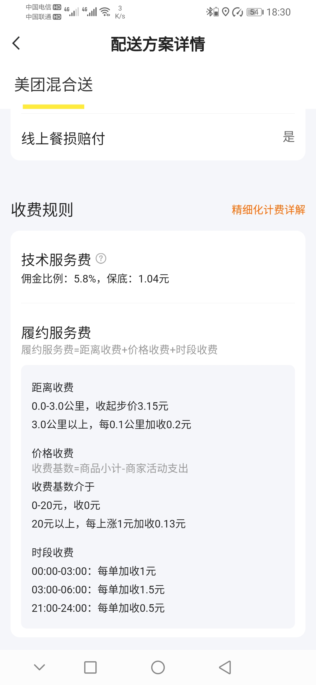 美团调整配送抽佣：按距离、价格、时段计费