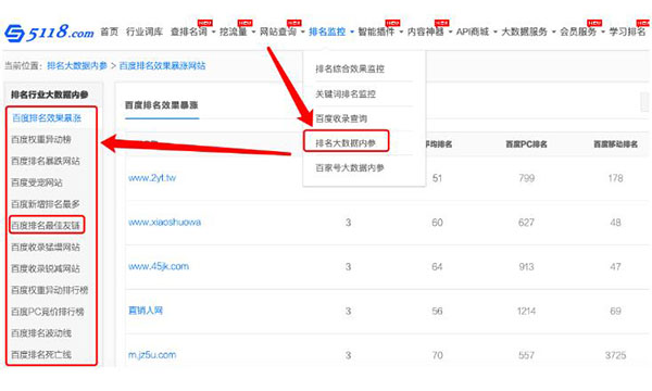 一文告诉你SEO站长综合查询工具 5118功能使用大全 SEO 站长 SEO推广 第12张