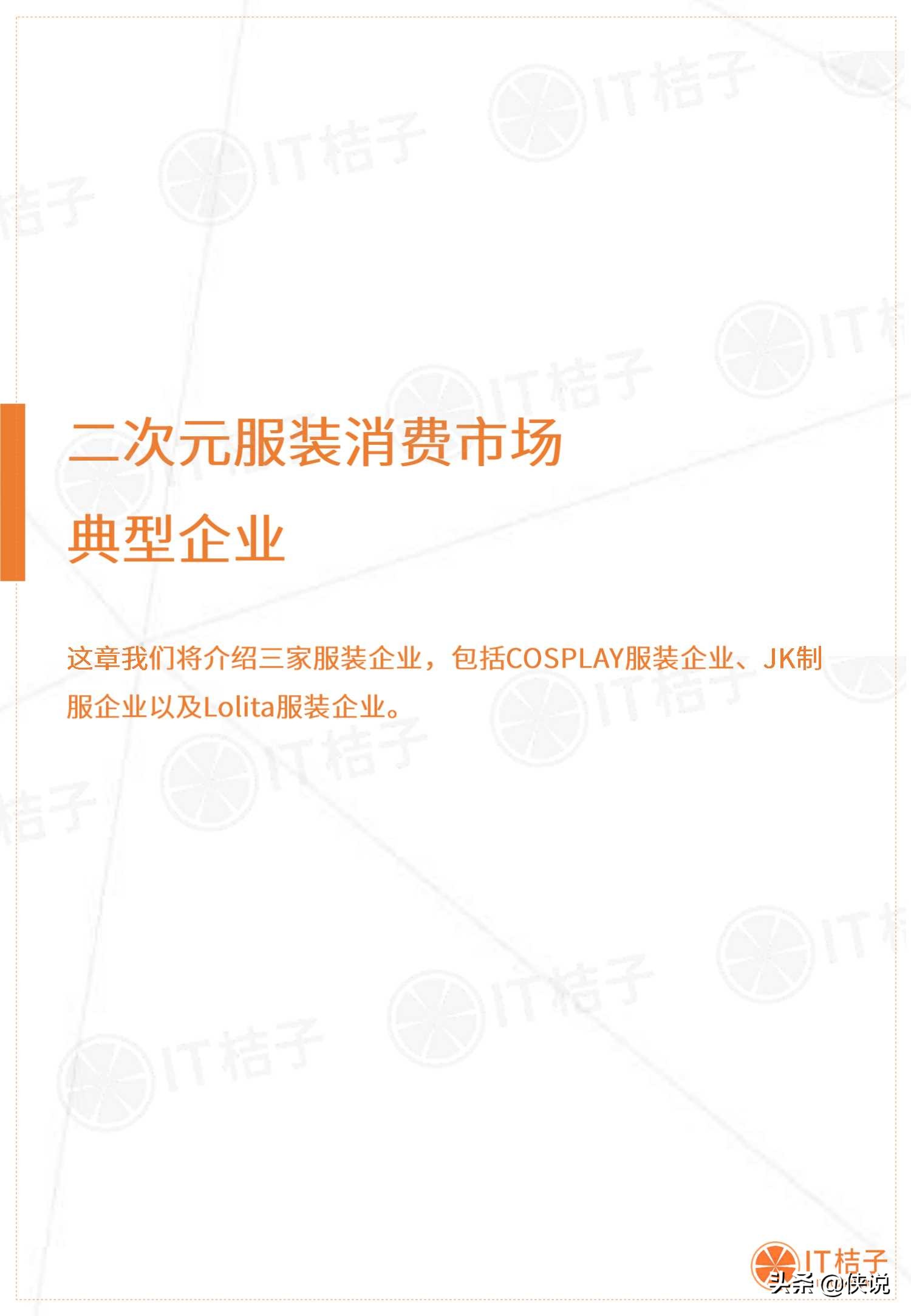 2019-2020年中国二次元服装消费市场分析报告