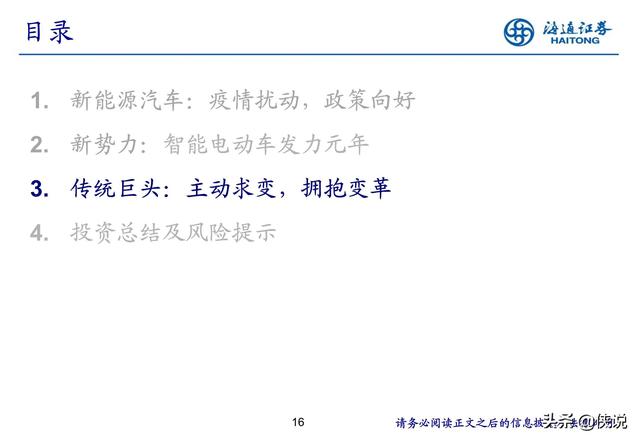 汽车行业研究：新势力推动产业科技转型（海通证券）